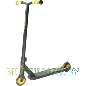 Самокат Tech Team Vespa XL 2021 (черный/желтый)